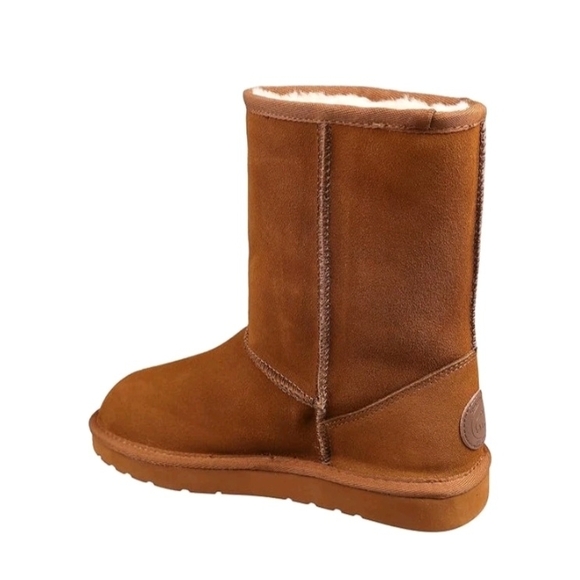 Lamo Kora Water Resistant Suede Chestnut Boots - Picture 7 of 7